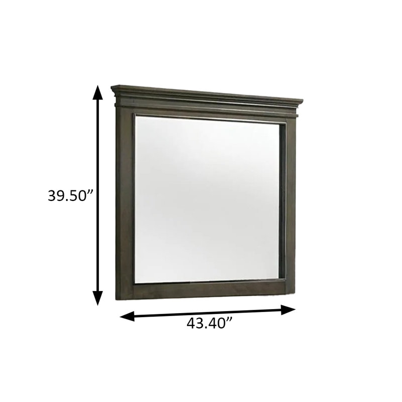 Miroir traditionnel l 43,4 po