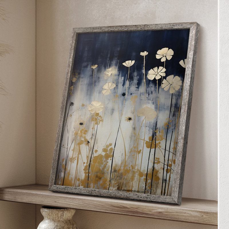 Reproduction encadrée FLORAL Series CECXCV - bois massif, null