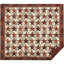 Courtepointe réversible en coton standard Abilene Star-40369311