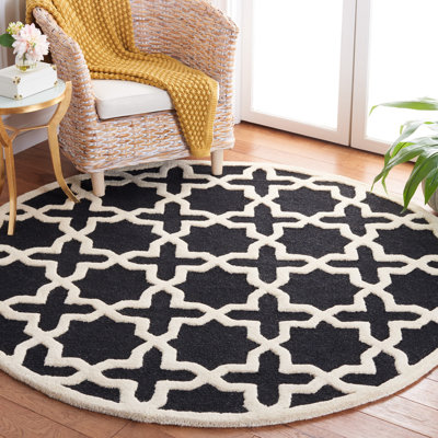 Igna Hand Tufted Wool Geometric Rug