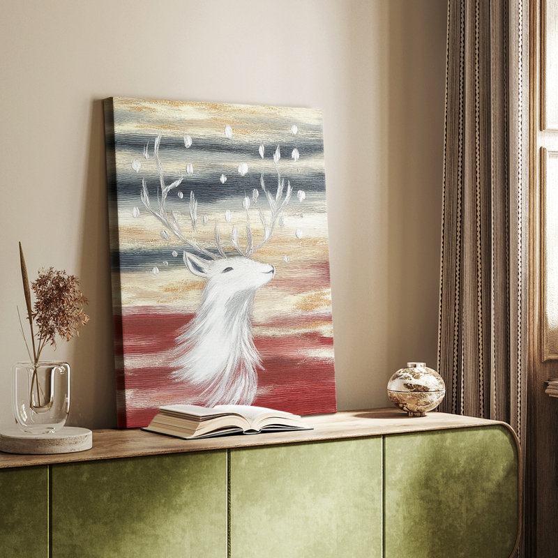 Art des Fêtes de Noël - galerie sur mesure Cavas, H 27 po x l 18 po