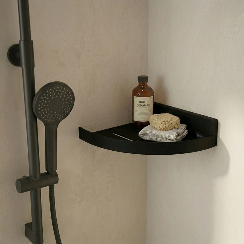 Sideline Triangle Bracket Shelf, Matte Back