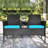 Jamarii 2 Persons Patio Seating Group with Built-in Coffee Table-1517845774