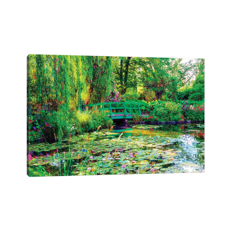 Monets Garden In Giverny France by Susanne Kremer - Wrapped Canvas Print, 66.04cm H x 66.04cm W