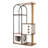 Cat Climbing Frame,With 1 Caves,2 Scratching Posts,Perch