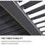  17,5 pi L 11,4 pi. Pergola grise à persiennes en aluminium