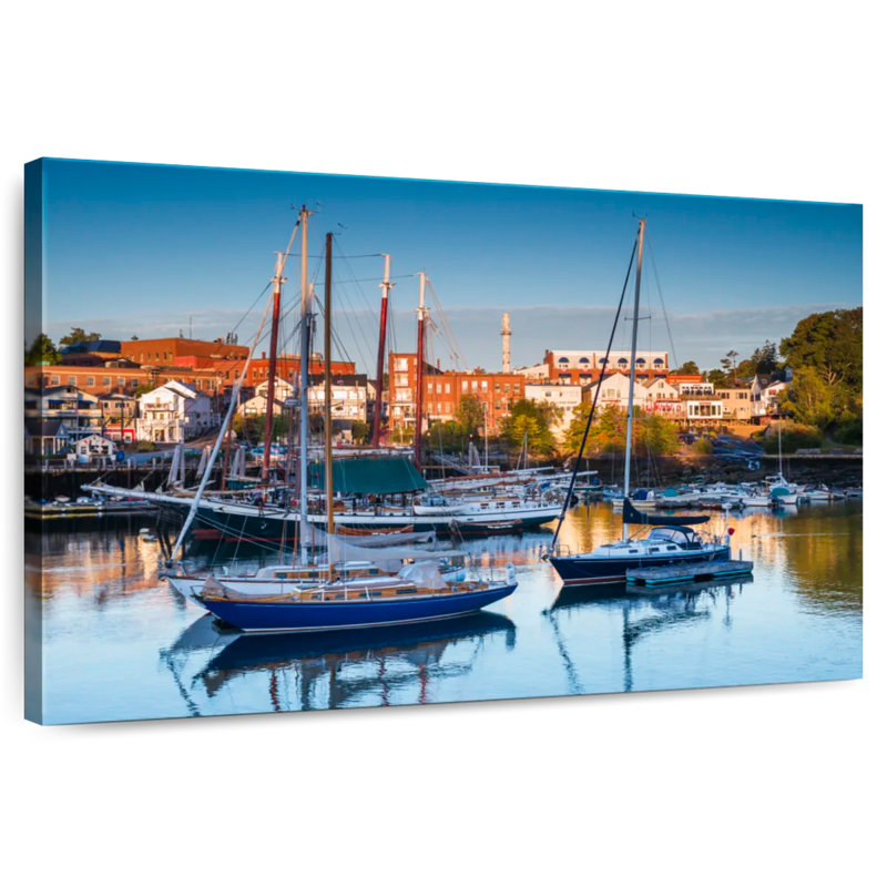 Camden Harbor Maine, 30" H x 45" W