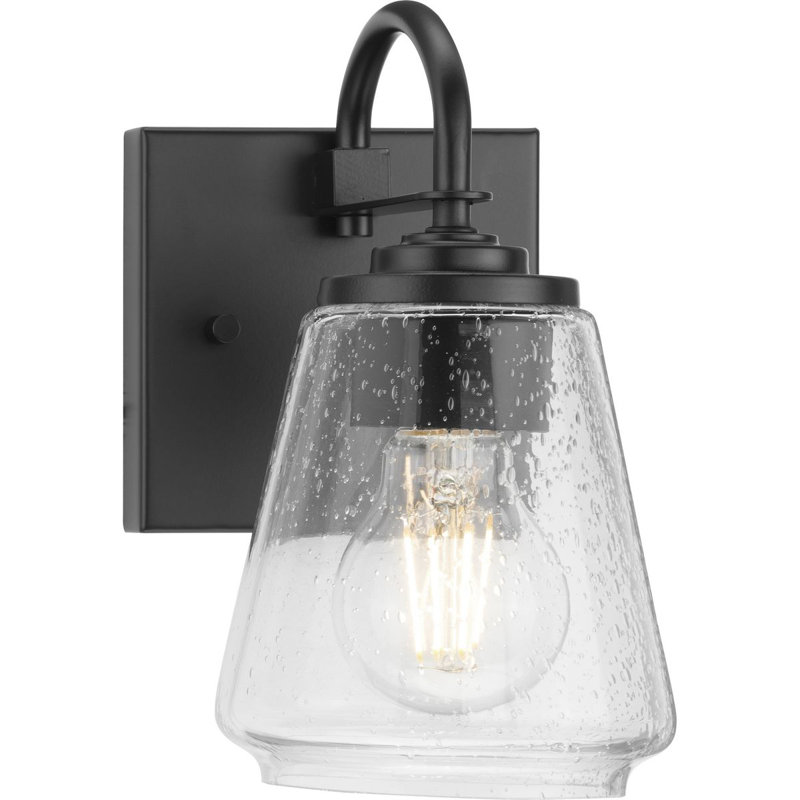 Martenne Dimmable Vanity Light, 1, Matte Black
