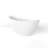 61 Inch Freestanding Solid Surface Soaking Bathtub For Bathroom
