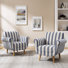 Ensemble de 2 chaises d'appoint 29,92 po
