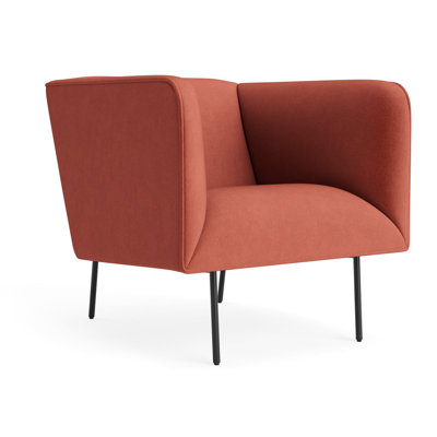 MTO - Chaise longue Dandy avec pieds noirs