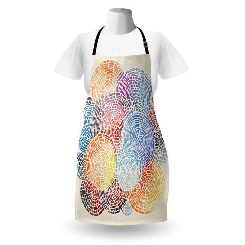 Tablier abstrait