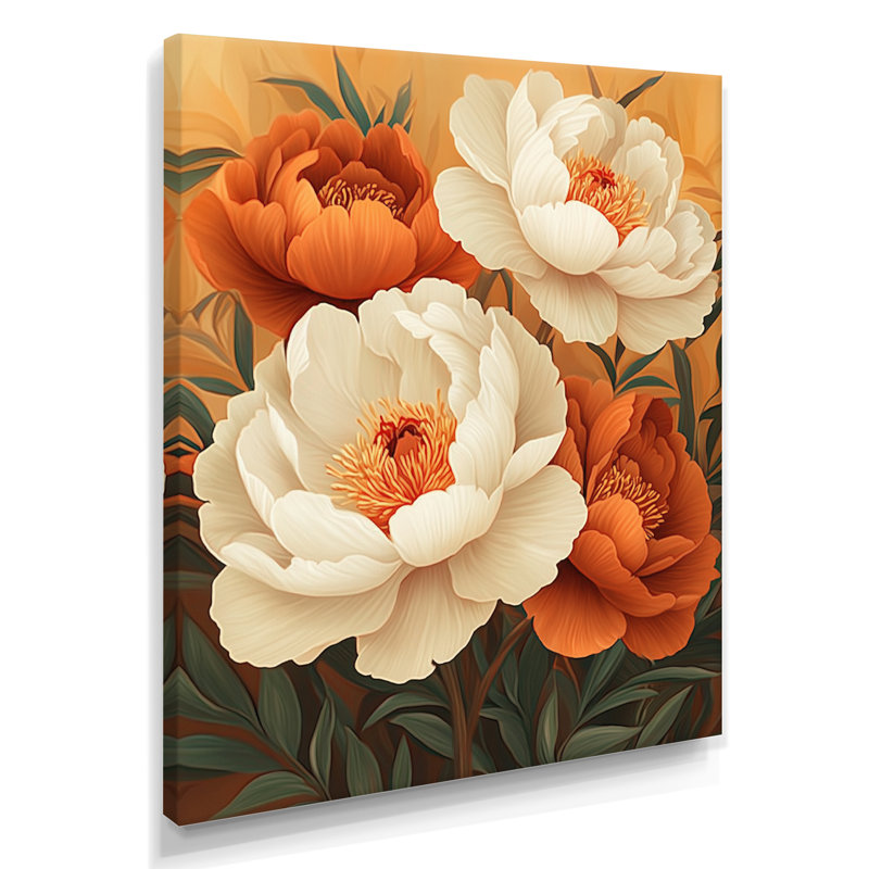 Lizotte - Floral Wall Decor, H 20 po x l 12 po, Toile tendue, Ne s’applique pas