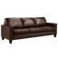  Ensemble de salon en cuir véritable 3 pièces Deboer-504861188
