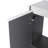 12-Inch Bathroom Float Mounting Side Cabinet With 2-Soft Close Doors & 1 Open Storage-1378814174