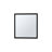 21.1" H X 19.7" W Mirror Cabinet For Bath And Kitchen, Black, 4 Interior Shelves & Towel Rack System Bathroom Kitchen With Mirror,