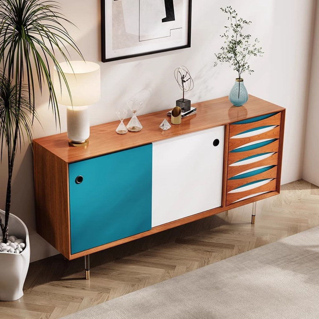 Hokku Designs A Simple And Colour Blocked Sideboard - Wayfair Canada