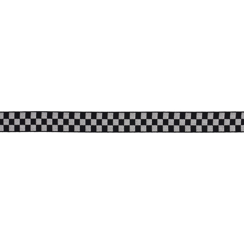 Schumacher x Charlap Hyman & Herrero / Pilar Almon Zee Tape, Black/Ivory