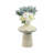 Handcrafted Pottery Earthenware Vase With Sculptural Design-332304176