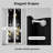 Twin Size 9-Piece Black & Gold Butterfly Bedding & Curtain Set - Quilted Microfiber Bedspread + Sheer Drapes-126305078-128613264