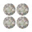 Sous-verres ronds en cuir végétalien Impressionism Fall-119015396