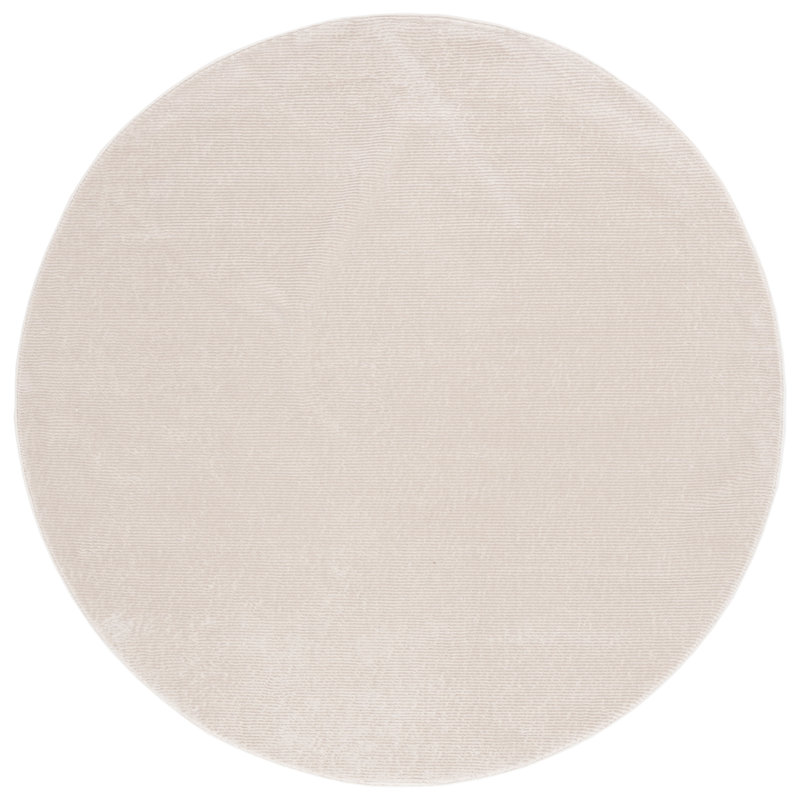 Revive Performance Solid Color Rug, Round 6'7"