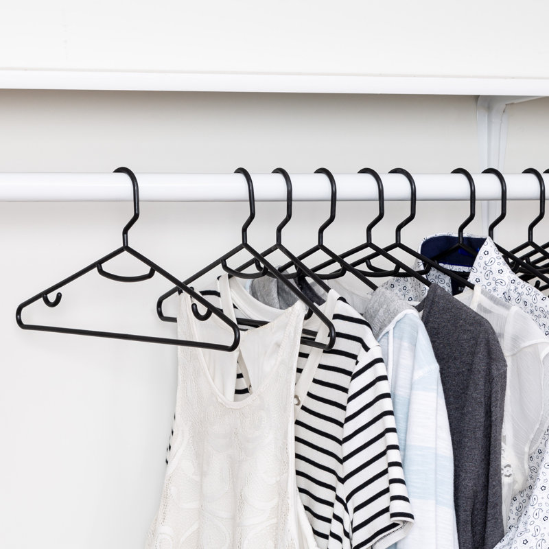 Mullary Plastic Standard Hanger, Black
