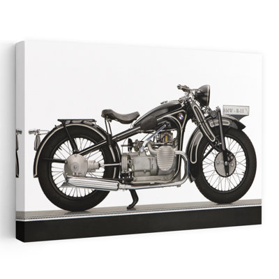 1934 Bmw R11 730Cc Moto Art classique