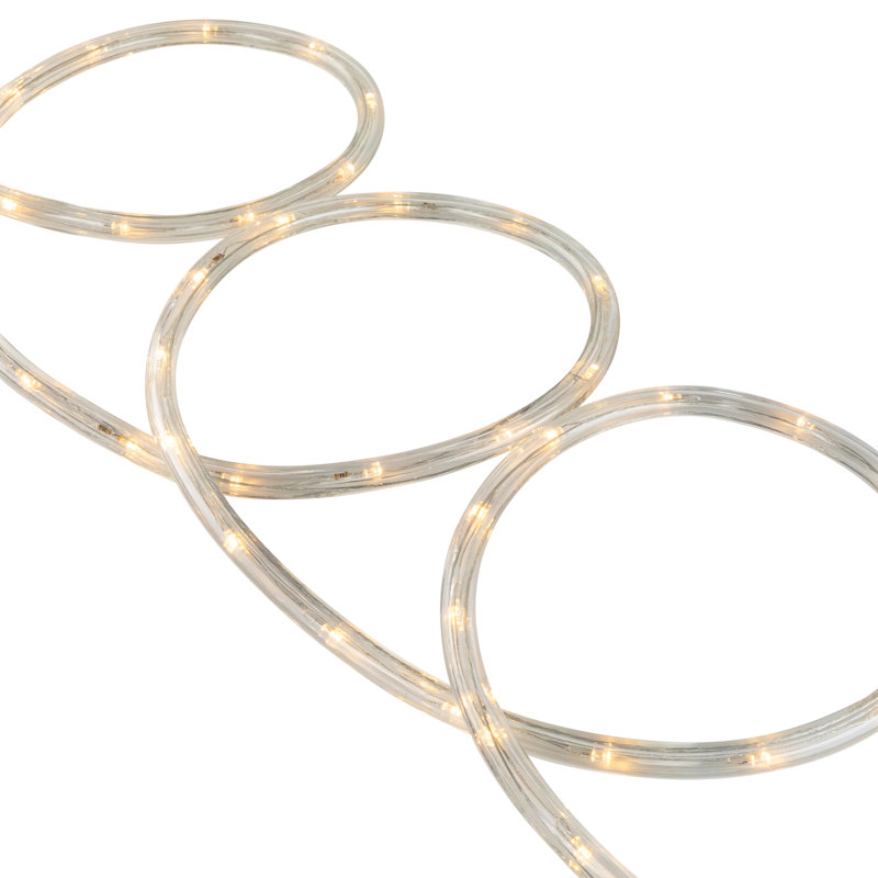 Lumières extérieures de Noël sur corde, 3456 po, Blanc chaud