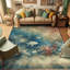 Tapis décoratif à longues fibres en polyester haute densité Ambesonne-97178218