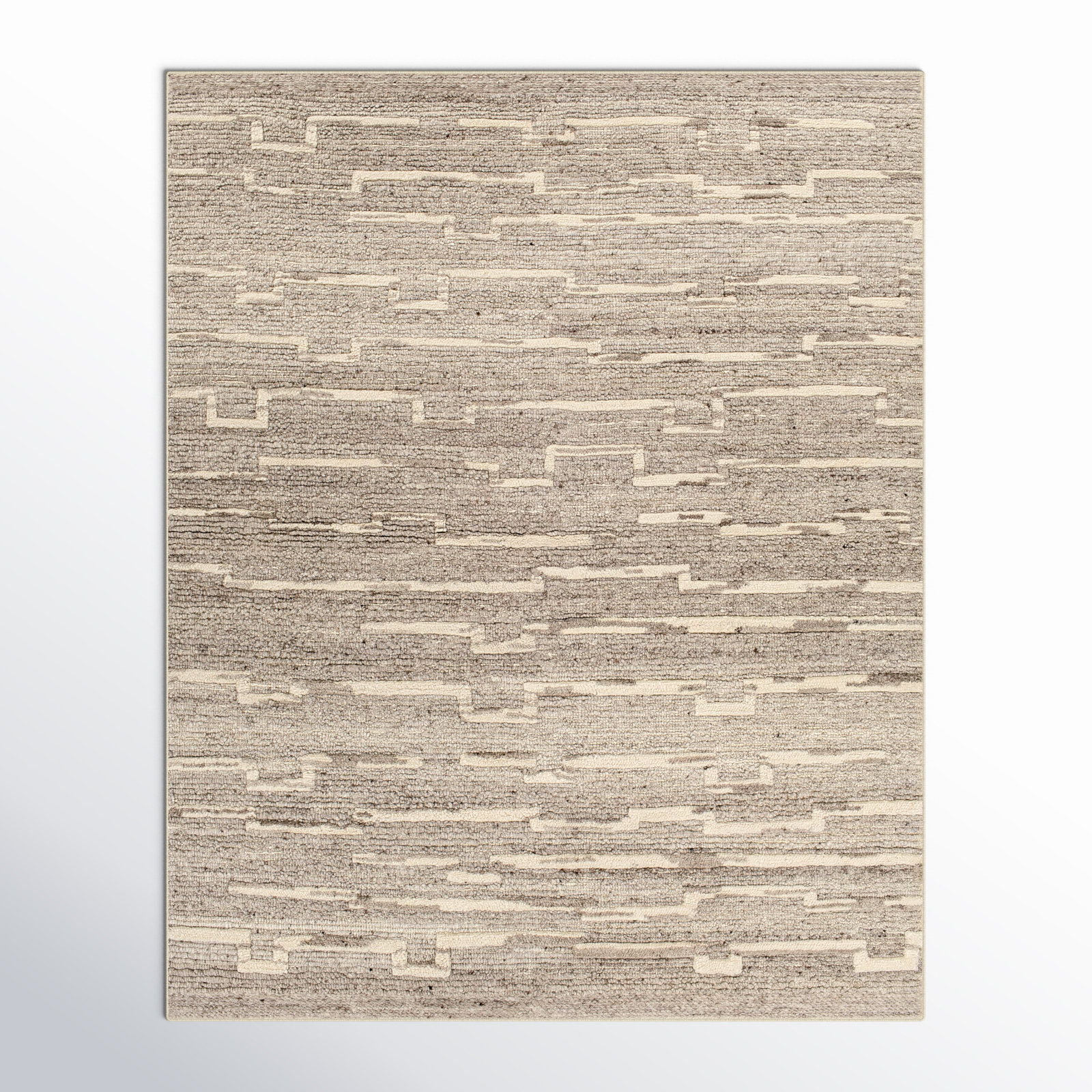Penina Hand-Woven Abstract Rug, Rectangle 8' x 10'