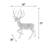 Blakeleigh Animals Weather Resistant Metal Garden Statue