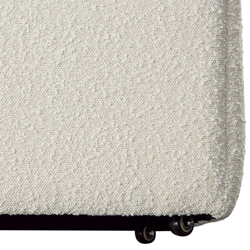 Chaise rembourrée Marvin, Crème