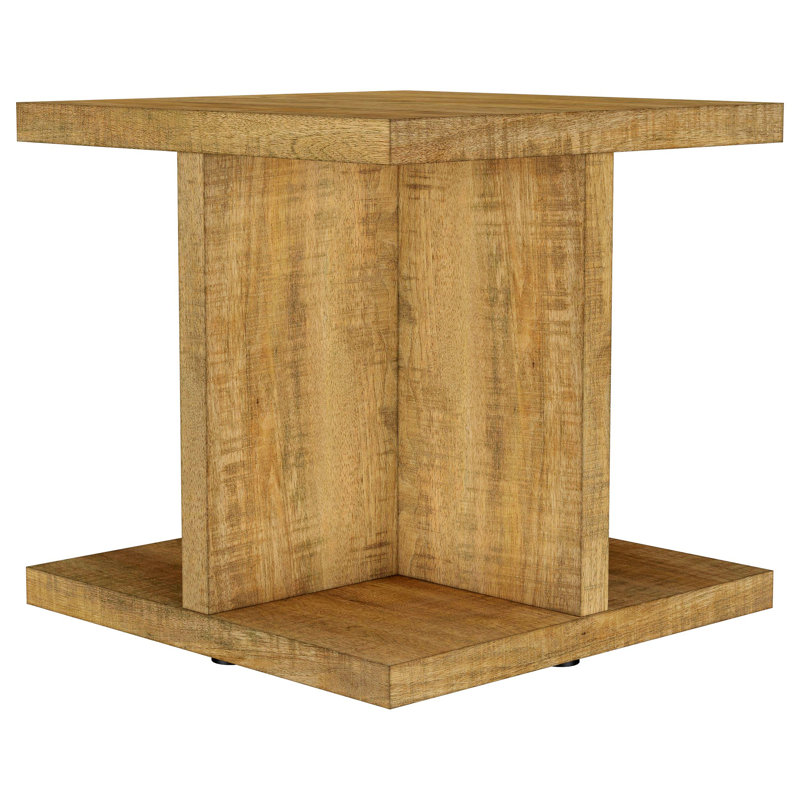 Square End Table for Living Spaces