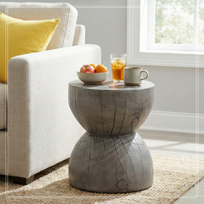 Table de patio avec base robuste