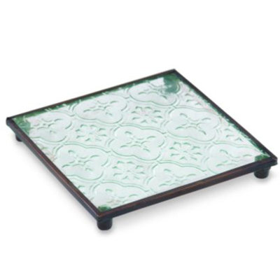 1'' H Glass Tabletop Dish