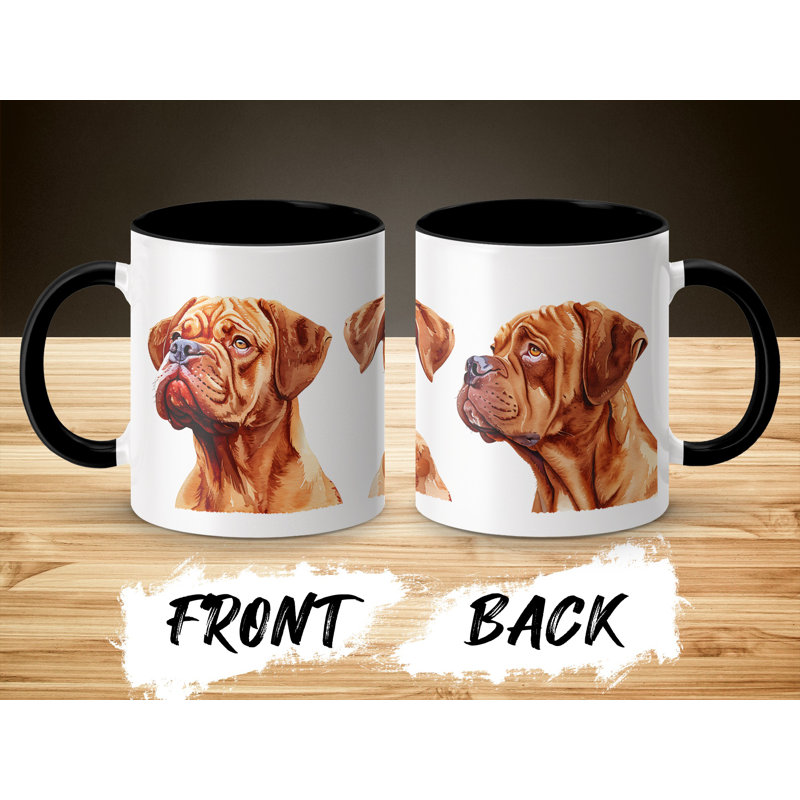 Ceramic Coffee Mug, Black, 3