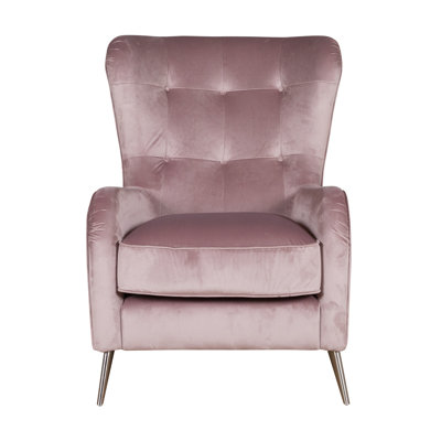 Virgil Upholstered Wingback Chair