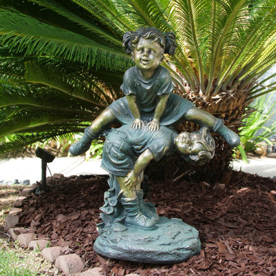 Kapitz Rust Resistant Stone Fiberglass Garden Statue