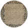 Machine Washable Indoor/Outdoor Claudian ACN1230 Gold Rug