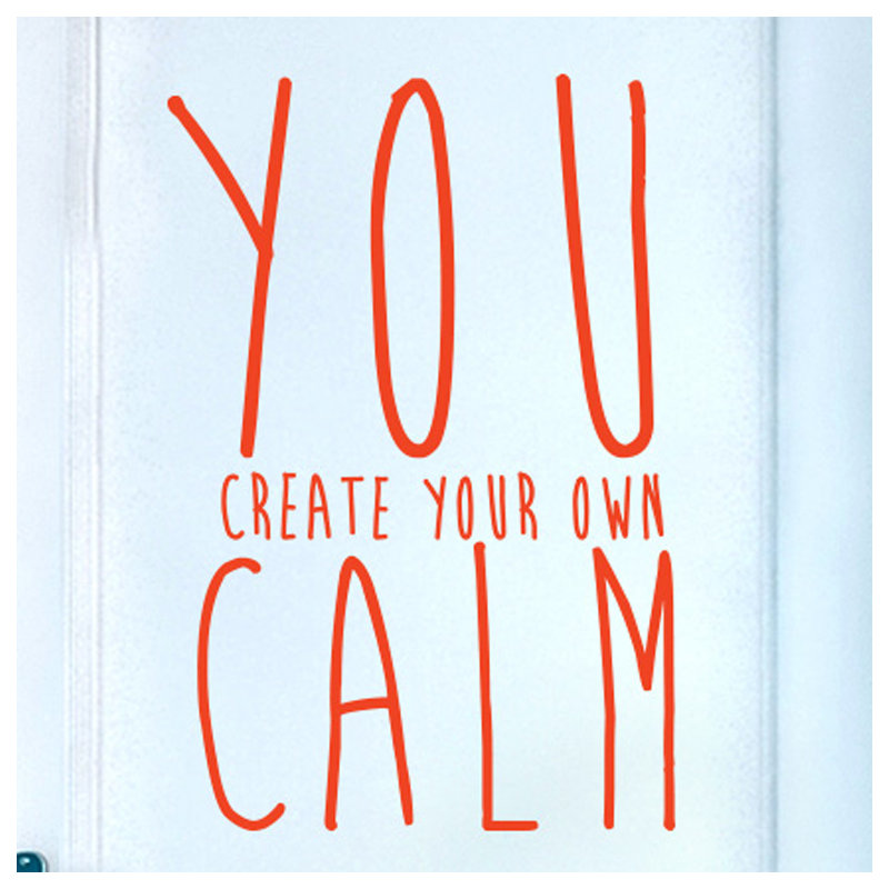 Wall Decal, Orange