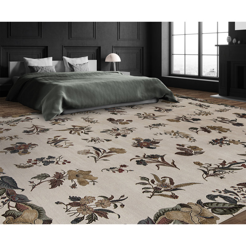 Floral Area Rug