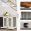 Table de bout d'appoint 39 po pour chien avec tableau noir