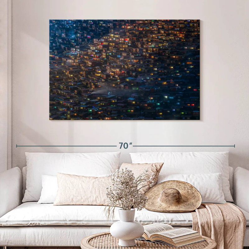 Night, 32" H x 48" W