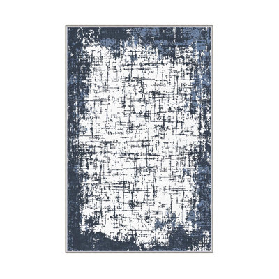 Luxurious Hall Carpet, 3.3 x 9.8 ft, 100% Polyester, 650 g/m² | Antibacterial & Non-Slip Underside | 8 mm Pile Height, Machine Washable, 3D Digital Printing | Ideal for Home Entryways & Living Rooms, Durable & Easy to Clean