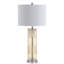 Lampe de table à DEL en verre / cristal 30 po Timberville