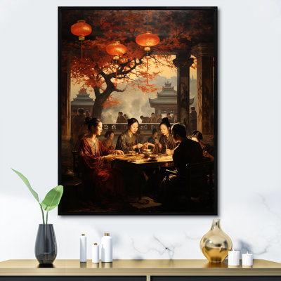 Chine, ancienne dynastie, paysage 2 - Art mural chinois