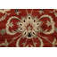 Tapis brun / beige en laine noué à la main de conception unique 11 pi 10 po x 14 pi 9 po New Age