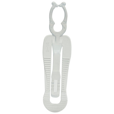 Set of 500ct Clear Gutter and Shingle Christmas Light Clips