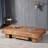 Log style simple coffee table-106442912